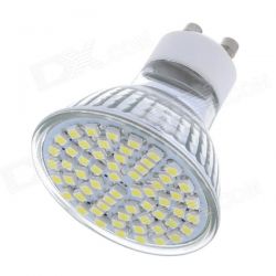 Ampoule GU10 60 leds Smd 4w blanc froid basse conso 220v